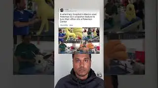 A veterinary hospital in Mexico use Pok&eacute;mon go snapshot features