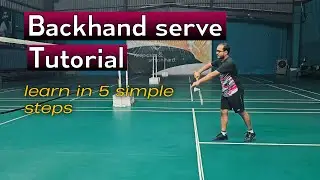 Master the Backhand Serve in Badminton - 5 Simple Steps!🏸