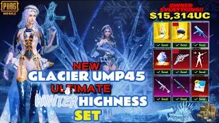 LUCKIEST NEW GLACIER UMP & ULTIMATE SET OPENING @PUBGMOBILE #pubgm #pubg #pubgmobile