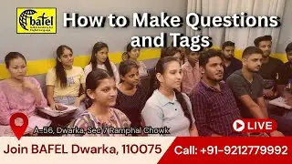 How to Make Questions & Tags in English | Live Grammar Session