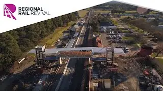 Progress on the Ballarat Line Upgrade July 2019