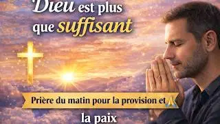 Dieu est plus que suffisant | Prière du matin pour la provision et la paix