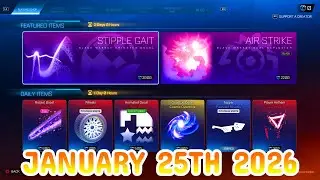 Rocket League ITEM SHOP Daily #442 (25th January 2026)