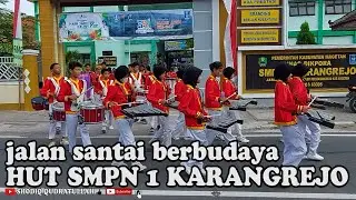 JALAN SANTAI BERBUDAYA HUT SMPN 1 KARANGREJO 2022