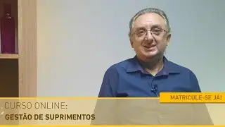 Curso de Gest&atilde;o de Suprimentos
