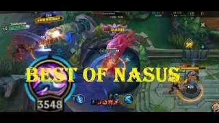 Best of Nasus | 3000 Stacks! | Wild Rift
