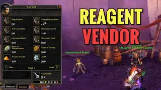 Netherstorm Reagent Vendor Location (WoW TBC)