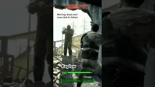Fallout 4 but the only cool clip I get is from a shotgun&hellip;I&rsquo;m a melee build&hellip; #gaming #fallout4 #epic