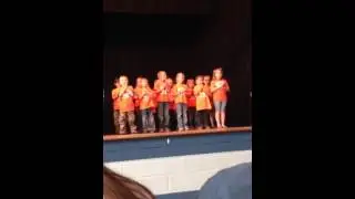 Whitney's kindergarten graduation days of the week song