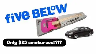Five Below Electric Guitar Review / Unboxing