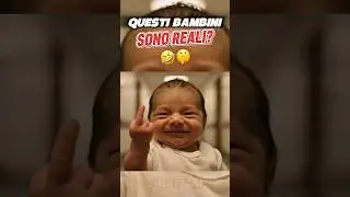 🚨 Non crederai a questi BAMBINI AI&hellip; Sembrano VIVI! 😱 #shorts