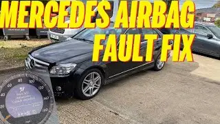 Неисправность передней левой подушки безопасности Mercedes — УСТРАНЕНИЕ