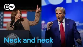 Has there ever been a US election race this close? | DW News