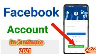how to create Facebook new account in Hindi || 2021
