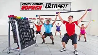 Squared Fitness Bar for Full-Body Workouts