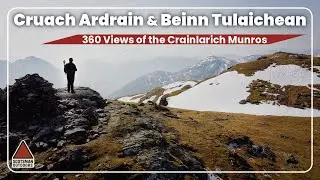 Snowy Solo Scottish Mountain Route | Cruach Ardrain & Beinn Tulaichean