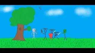 MineCraft but we share Health, jumping, and effects - MineCraft Live