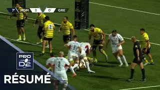 PRO D2 Saison 2025-2026 J07 - R&eacute;sum&eacute; Stade Montois Rugby - FC Grenoble Rugby