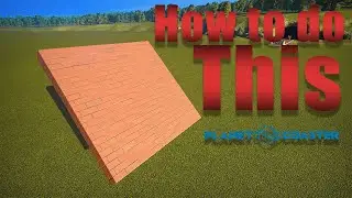 How to Rotate a GRID Piece to ANY Angle in Planet Coaster!