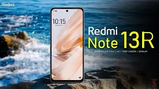 Цена Redmi Note 13R, официальный внешний вид, дизайн, характеристики, 12 ГБ ОЗУ, камера, функции | #redminote