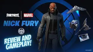 Nick Fury Bundle review and Gameplay - Fortnite
