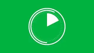 25 seconds timer clock countdown landscape green white screen 🕒️