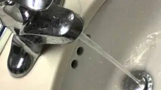 Washing hands sound effect
