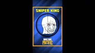 I'm The Sniper King 👑 | Warzone Shorts #shorts