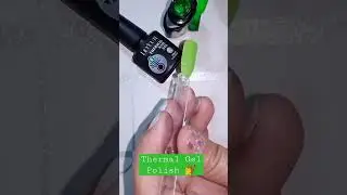 How I prep my nails using thermal Nail Polish|practice at home.#tutorial #tiktokph #nailart