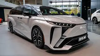 Подробности о BYD M9 2026 года: доступный люксовый минивэн, который конкурирует с Lexus LM и Alphard