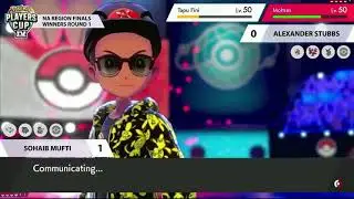2021 Pok&eacute;mon Players Cup 4 VG Region Finals Day 1 - NA Winners R1 - Sohaib Mufti vs Alexander Stubbs