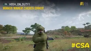 M249 and friends getting Chicken Dinner