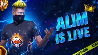 FREE FIRE MAX | INTENSE FIGHT | ALIM IS LIVE | BR RANK PUSH | Watch and Enjoy |