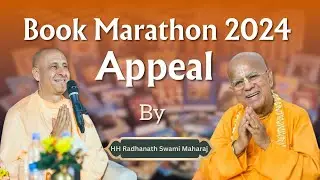 HH Radhanath Swami 2024 Book Marathon Appeal