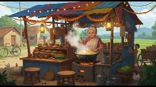 এক থালা বিরিয়ানি, তিনটা মন | Heart Touching Village Story | Indian Ghibli Style