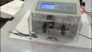 Automatic flat cable stripper and cutter machine WPM-09BHT