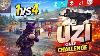 UZI Only Challenge 😱 | Can I Win With Just UZI?&rdquo;