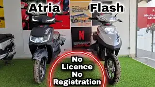 No Driving licence Required 🔥Hero Electric Flash & Atria | चलाओ बिना लाइसेंस