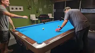 Artie lesson 5 ball run 9 ball 9 ft table💪