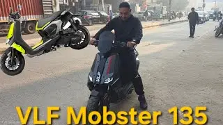 VLF Mobster 135 first time chalai Magar hairan Ho Gaya iske Jaisi Koi Hor nahin scooty