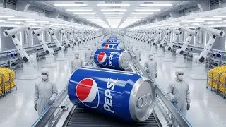 How PEPSI - Cola Is Made in Factory | Inside a Modern Beverage Production Plant