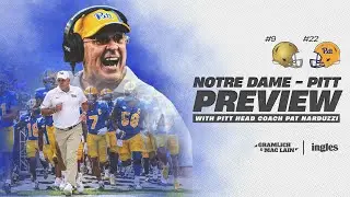 Coach Narduzzi Previews Notre Dame vs Pitt - Gramlich and Mac Lain