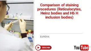 Comparison of staining procedures (Reticulocytes, Heinz bodies and Hb H inclusion bodies) #Eureka