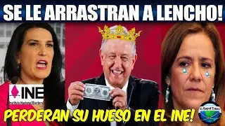 AMLO REVIENTA A MARGARINFLAS Y KENIALOPEZ! SE LE HINCAN A LENCHO PARA NO PERDER SU HUESO EN EL INE!