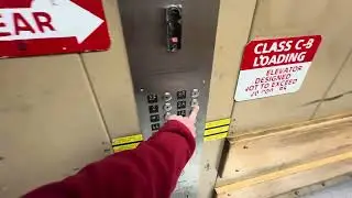 16:9: (Unknown Brand) Traction Freight Elevators At Phoenix Convention Center West Building