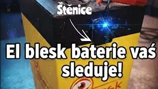Elblesk baterie vás sleduje