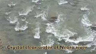 Crystal clear water of Neora river