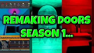 TRYING TO REMAKE DOORS [COMPILATION] #roblox