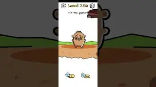 brain crack level 136 hit the gopher ! #braincrack #brainmasti #braingames #gaming
