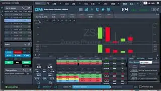 $ZSAN Huge Spike and Hold of VWAP into the Market Close 2.21.19